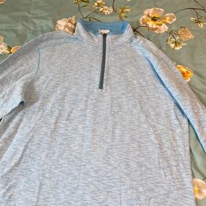 Tommy Bahama quarter zip reversible